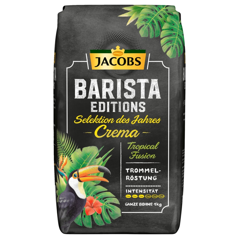 Jacobs Barista Edition Selektion des Jahres Crema Tropical Fusion 1kg